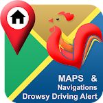 Cover Image of Tải xuống Drowsy Driving Alert Navigation - Golden Rooster 2.1.0 APK