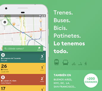 Transit • Horarios de bus y metro en tiempo real