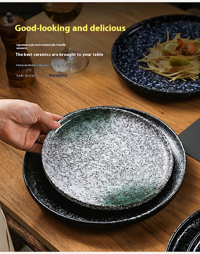 Title 8, Ceramic steak plate for household use. Serve yo...