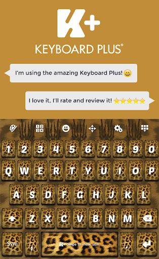 Cheetah Keyboard Theme HD