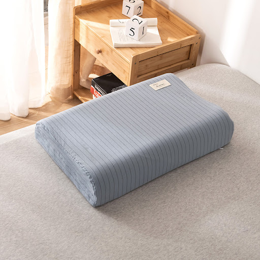 Title 4, Washed Cotton Latex Pillowcase Skin-friendly fo...