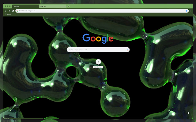 Green bubbles chrome extension