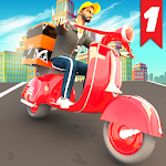 Cover Image of Tải xuống Pizza Delivery Boy: City Driving Simulator 1.0 APK