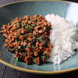 Thai Basil Chicken - Pad Gra Prow