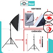 Đèn Chụp Ảnh Sản Phẩm, Bộ Đèn Softbox Studio Hỗ Trợ Quay Phim, Chụp Hình Quần Áo, Livestream, Tiktok - Hohi Decor