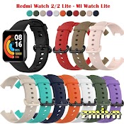 Dây Đeo Silicon Thay Thế Cho Xiaomi Redmi Watch 1/2 / Mi Watch Lite Redmi Watch 2 Lite Mềm Mịn