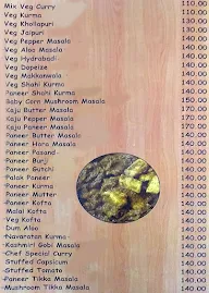 The Rasaganga Veg menu 5