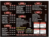 Pizzasia menu 1