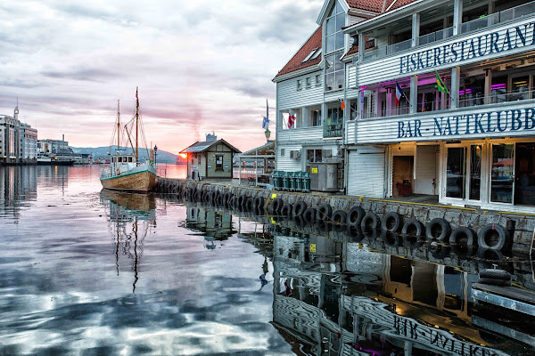 Bergen, view from the Fish Market di davide fantasia