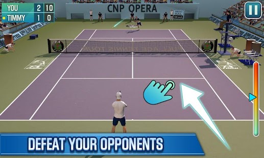 Tennis Champion 3D - Virtual Sports Game Screenshot