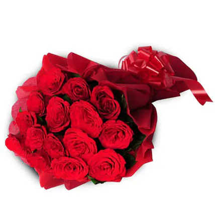 16 Red Roses Bouquet