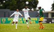 Sphelele Magubane of AmaZulu FC during the Nedbank Cup, Last 32 match between Golden Arrows and AmaZulu FC at Sugar Ray Xulu Stadium on February 06, 2021 in Durban, South Africa. 