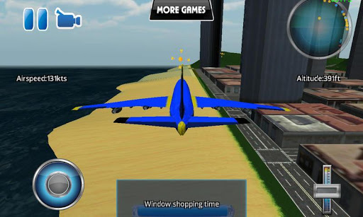 Screenshot A-plane flight simulator 3D