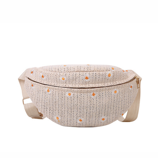 Title 7, Womens Fashion Simple Straw Crossbody Bag, a l...