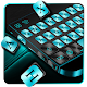 Cyan Metal Keyboard Theme Download on Windows