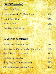 Red Kitchen And Lounge Club menu 1