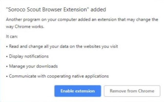 Soroco Scout Browser Extension chrome extension