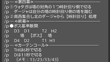 マクロではT1/T2と表現されることも