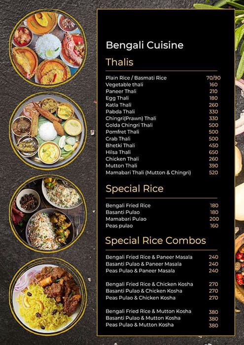 Mamabari menu 