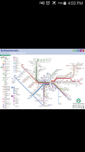 Nuremberg Metro Map