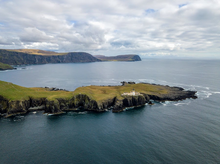 Szkocja, Latarnia Morska Neist Point, atrakcje Wyspy Skye