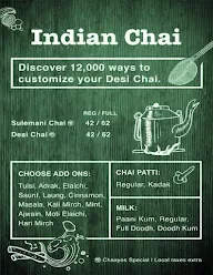 Chaayos Chai+Snacks=Relax menu 4