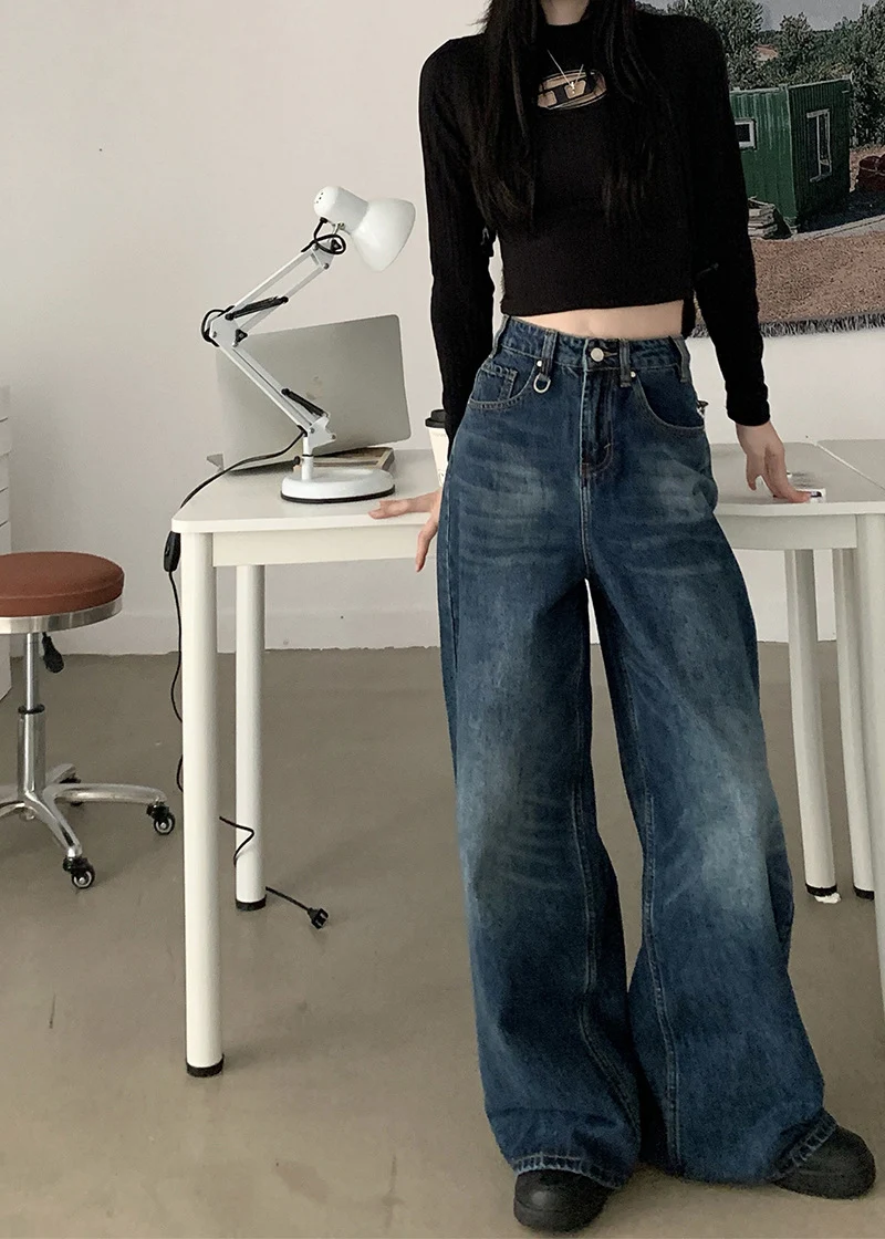 Title 18, Pantalon large femme, décontracté et polyvalent...