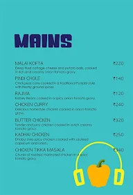 Masala Disco menu 4