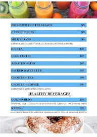 Cafe Central - Radisson Gurugram Sohna Road City Center menu 8