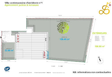 Contemporary house with garden and terrace 2