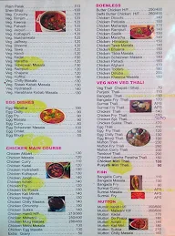 Sai Sagar menu 5