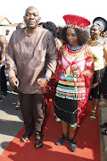 Menzi   Ngubane  and his wife Sikelelo Sishuba.