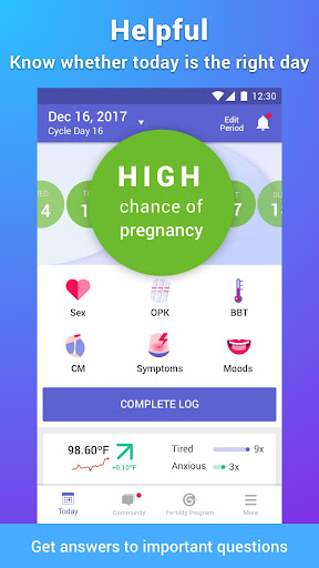 Best Ovulation Tracker Fertility Calendar App Glow