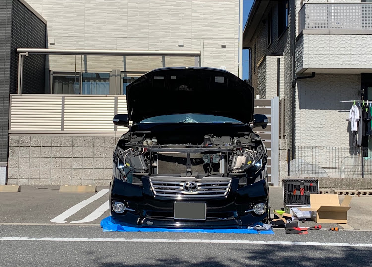 ヴァンガードのヴァンガード・ヘッドライト・55w 12000Kに関するカスタム事例の投稿画像1枚目