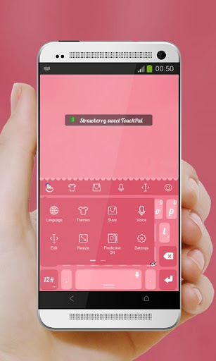 免費下載個人化APP|Strawberry sweet TouchPal app開箱文|APP開箱王