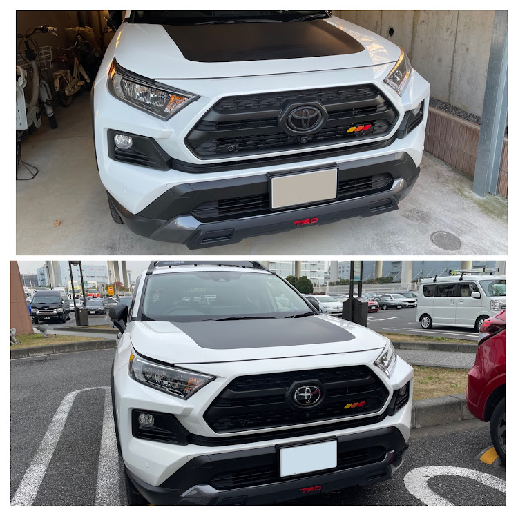 RAV4のエンブレム加工に関するカスタム事例の投稿画像3枚目