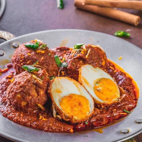 Egg Bhuna [4 Pieces]