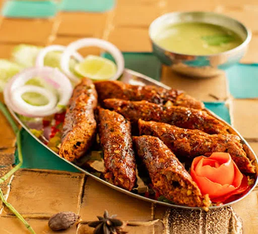 Aghani Chicken Seekh Kebab