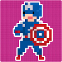 Color By Number Superhero Coloring - Pixe 4.0 APK Download