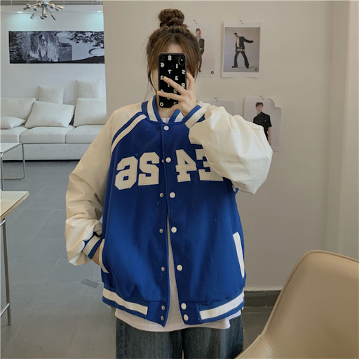 Title 50, Womens American Style Baseball Uniform Loose J...