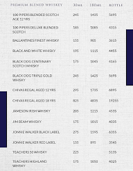 Jai Mhavir Coldrinks menu 2