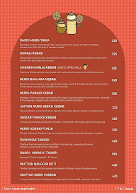 Satguru's Punjabi Rasoi menu 3