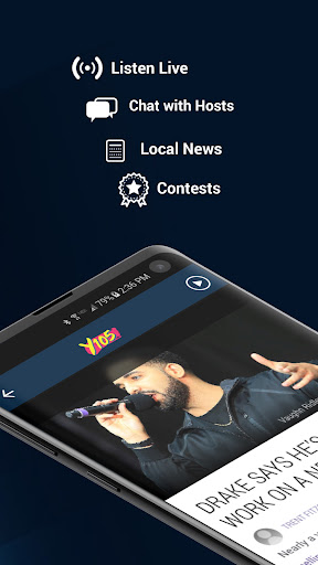 Screenshot Y105 (KLYV)