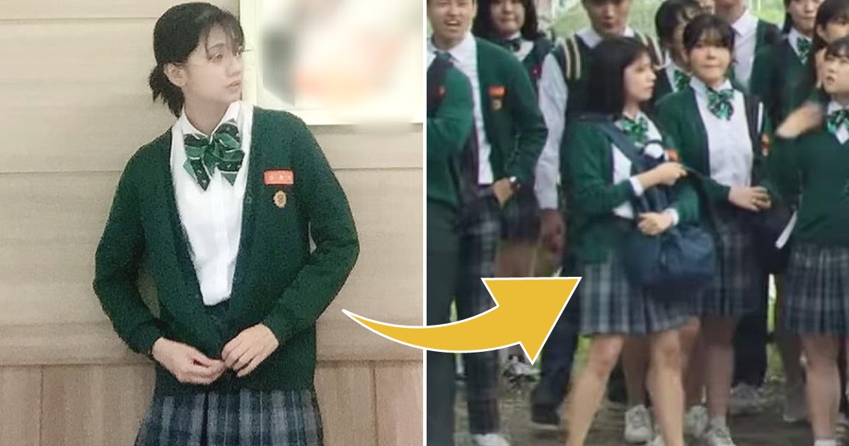 Filipina Background Actress From All of Us Are Dead Carried Her Backpack  In The Most Pinoy Way Ever - Koreaboo