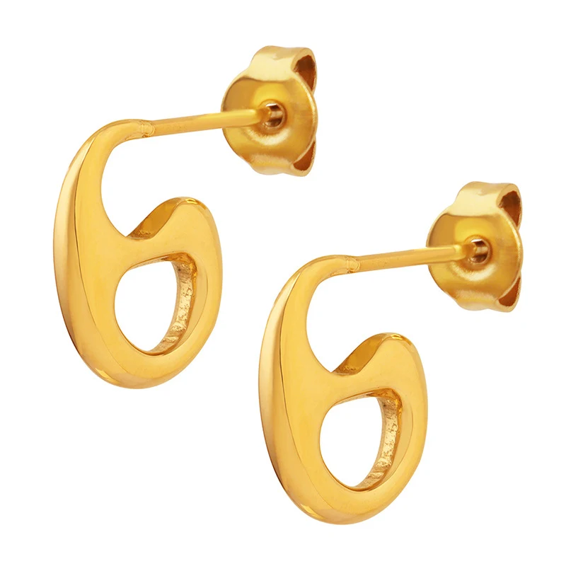 Boucles d'oreilles métalliques design pour femmes, un ornement spécial qui sublime votre look, ajoutant une touche d'éclat et d'élégance.