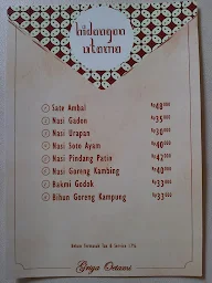 Griya Oetami menu 3