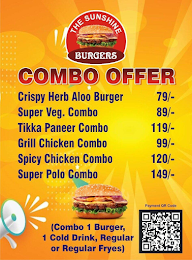 Sunshine food corner menu 3