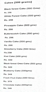 Flora Cake menu 2