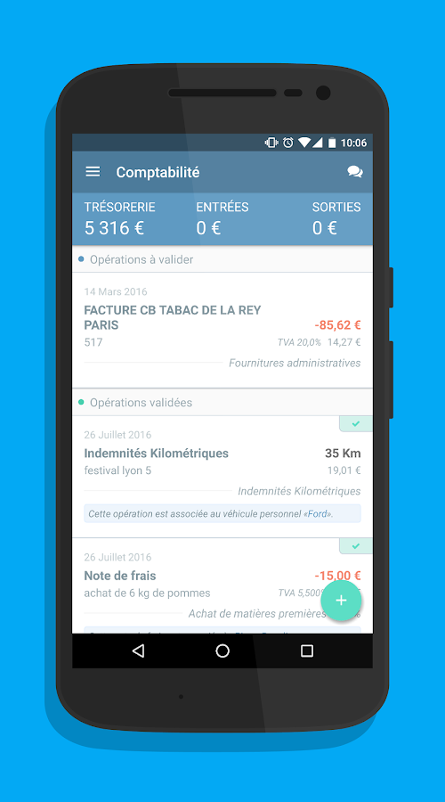Android application Dougs screenshort