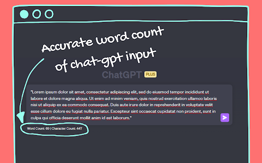 ChatGPT word counter